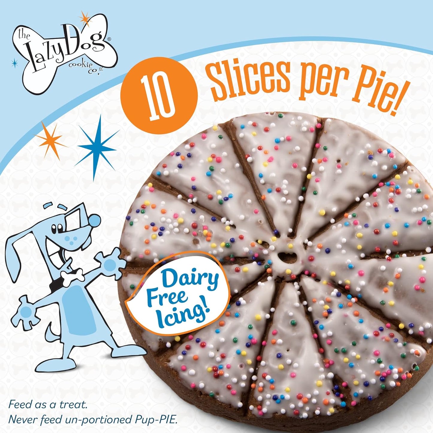 Happy Birthday Pup Pie - Pumpkin & Peanut Butter