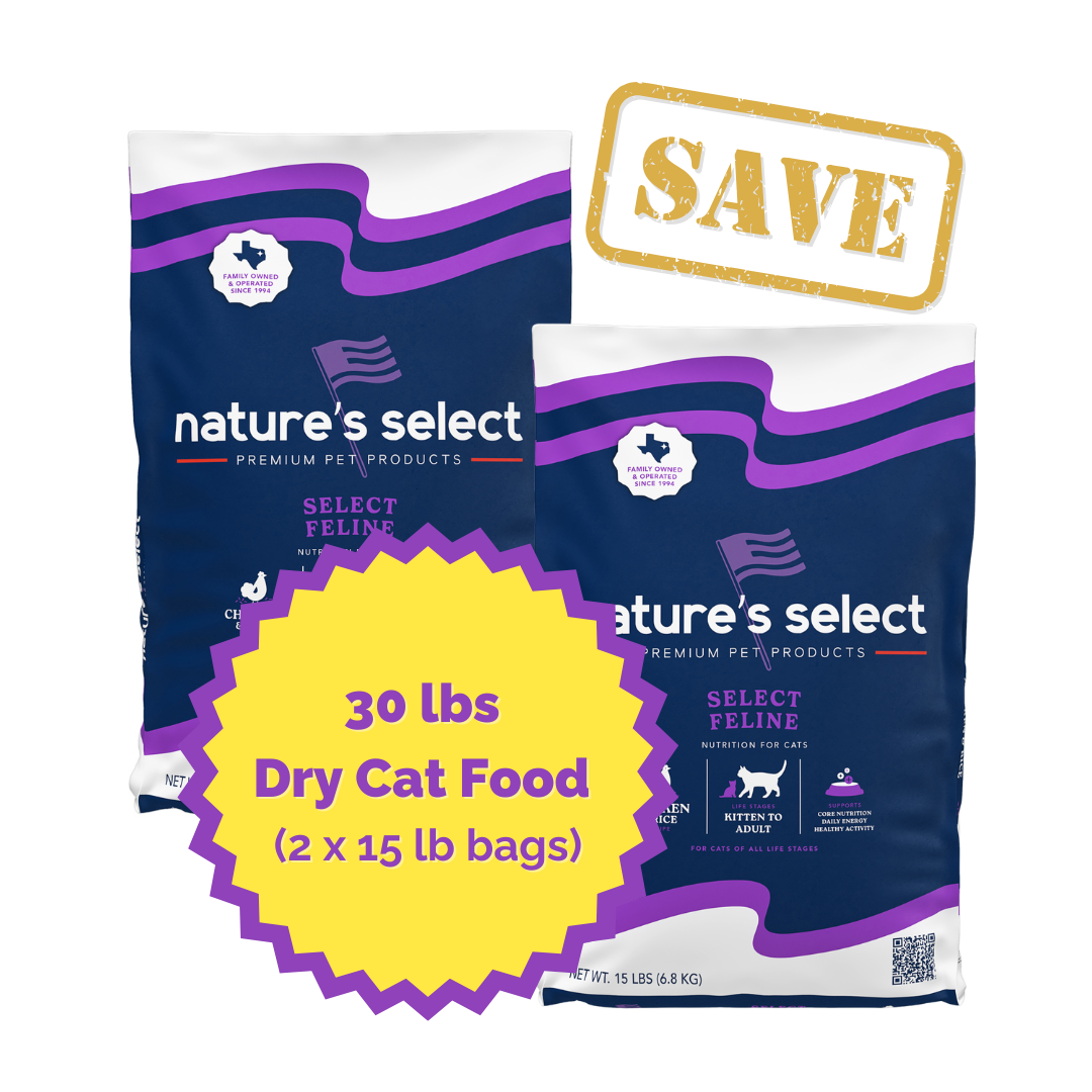 Nature's Select Feline Chicken & Rice Recipe - Dry Cat Food for All Ages