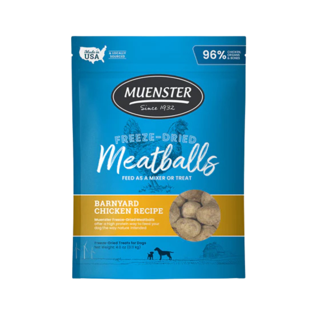 Freeze Dried Chicken Meatballs