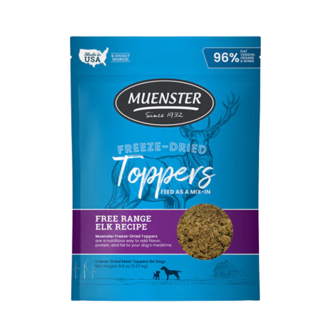 Freeze-Dried Topper Free Range Elk Recipe