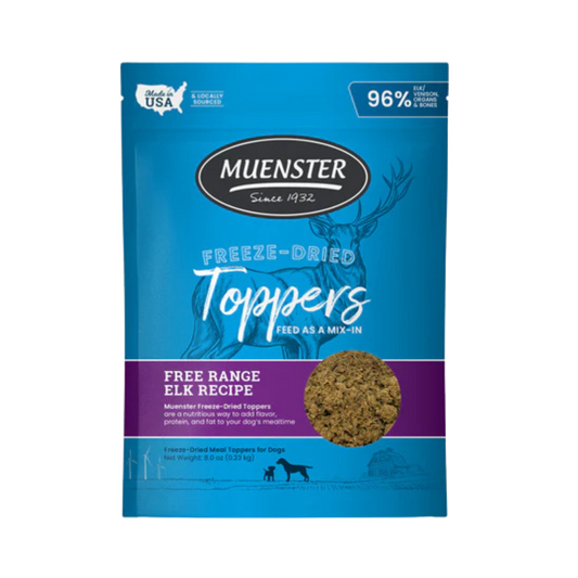 Freeze-Dried Topper Free Range Elk Recipe