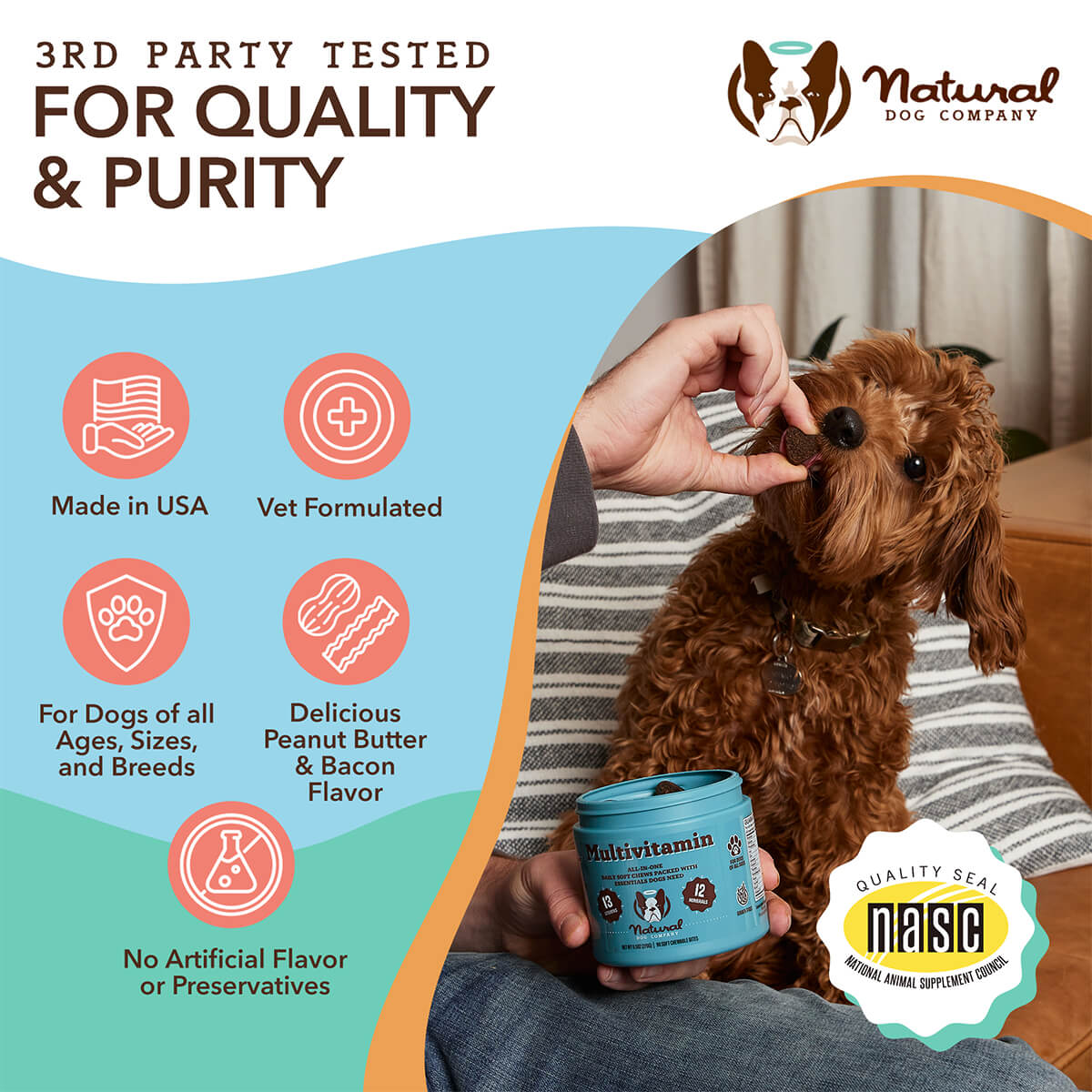 Multivitamin Supplement for Dogs (90 chews)