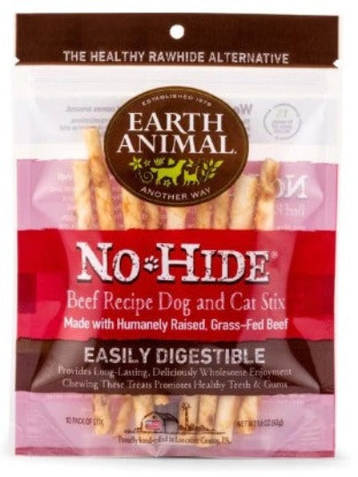 Earth Animal No-Hide - Beef Stix