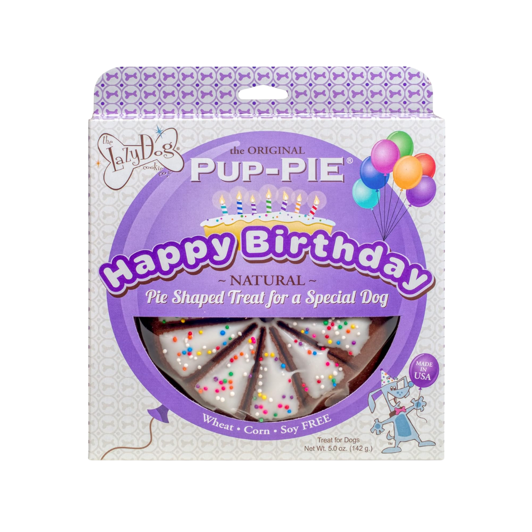 Happy Birthday Pup Pie - Pumpkin & Peanut Butter