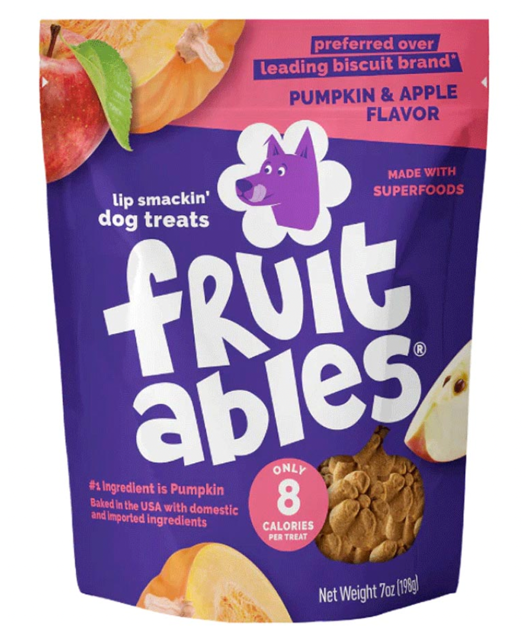 Fruitables - Pumpkin & Apple Dog Treat