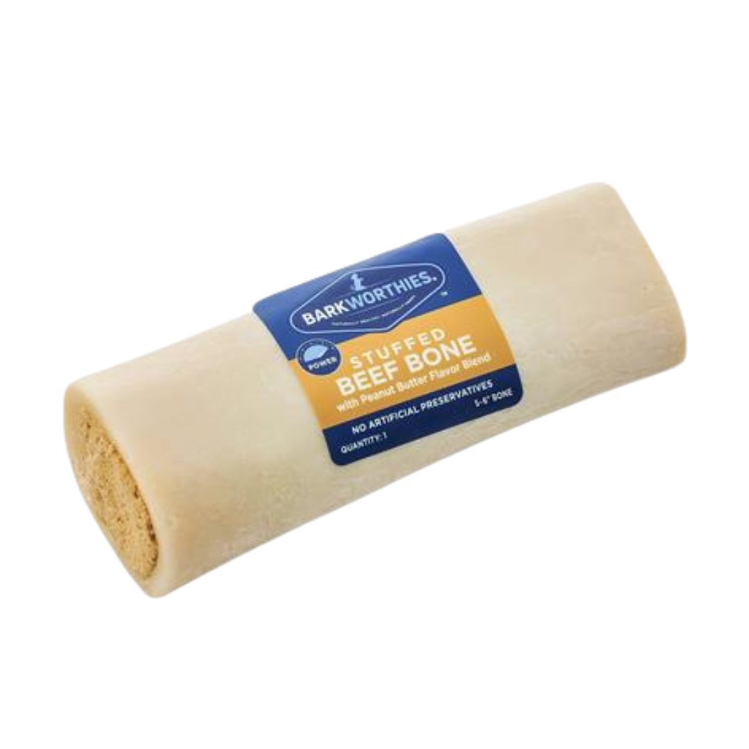 Stuffed Shin Bone with Peanut Butter