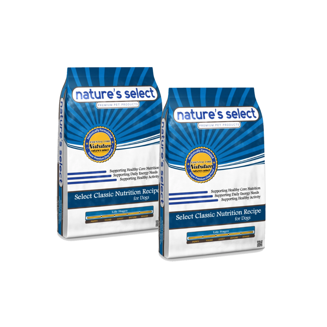 Nature's Select Classic Recipe - Chicken & Rice, Dry Dog Food for All Life Stages
