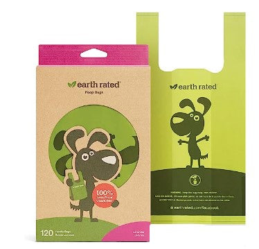 Earth Rated Easy-Tie Handle Poop Bags