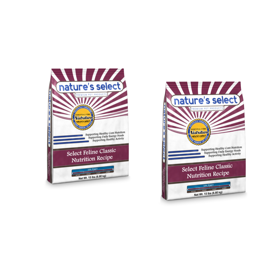 Nature's Select Feline Classic Nutrition Recipe - Dry Cat Food for All Ages