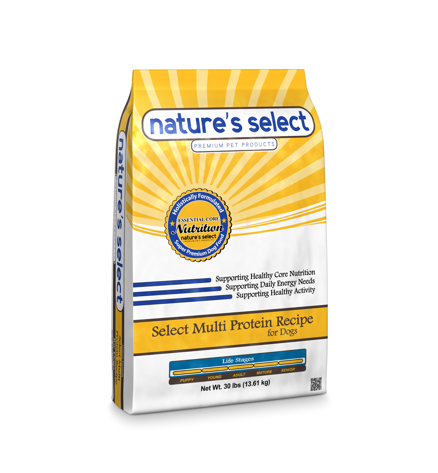Nature's Select Multi Protein Recipe - Beef, Chicken & Pork, Dry Dog Food for All Life Stages