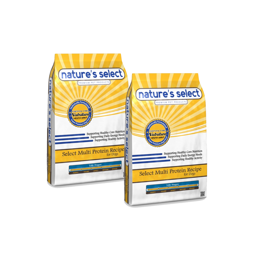 Nature's Select Multi Protein Recipe - Beef, Chicken & Pork, Dry Dog Food for All Life Stages