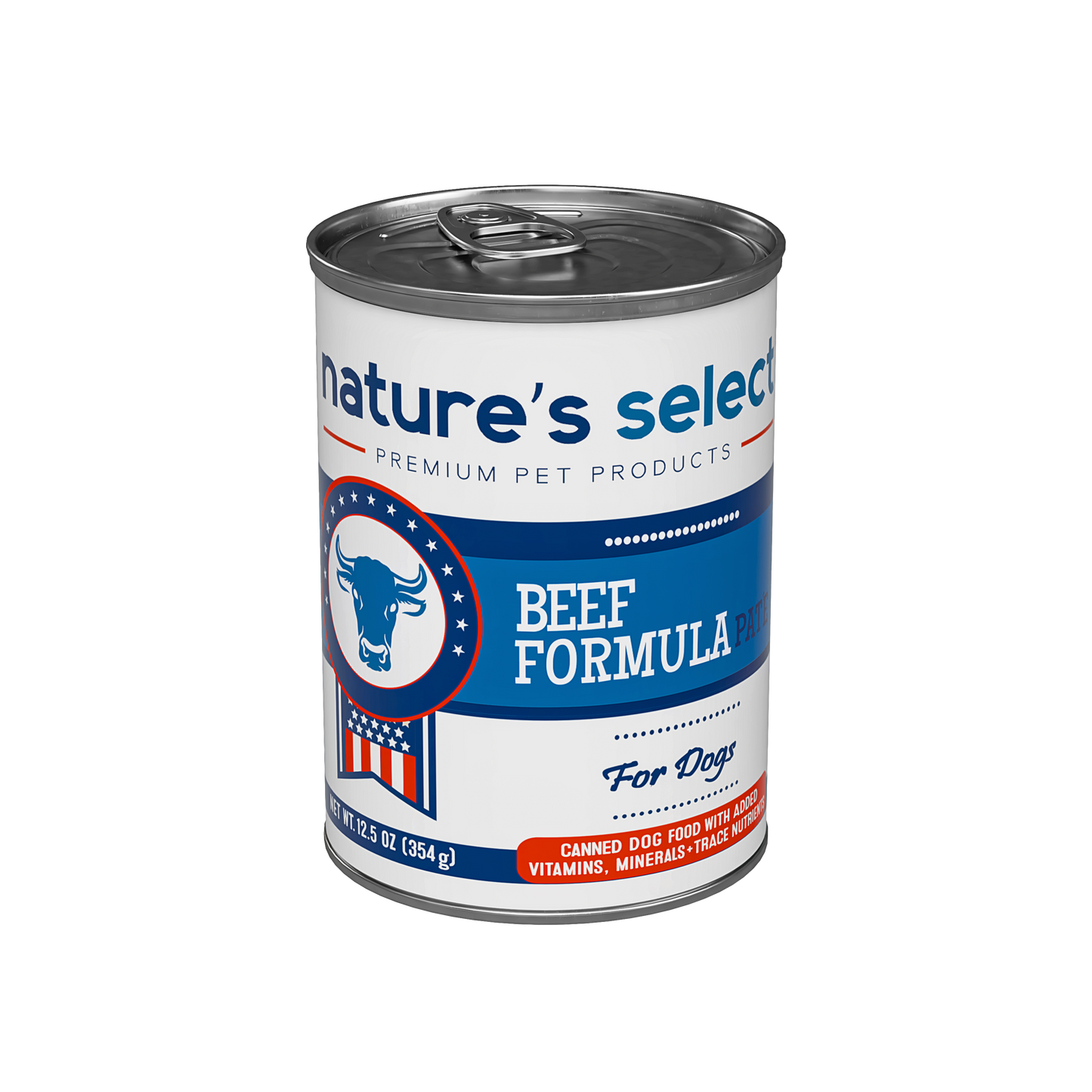 Nature's Select - Beef Formula Paté - Canned Food For Dogs