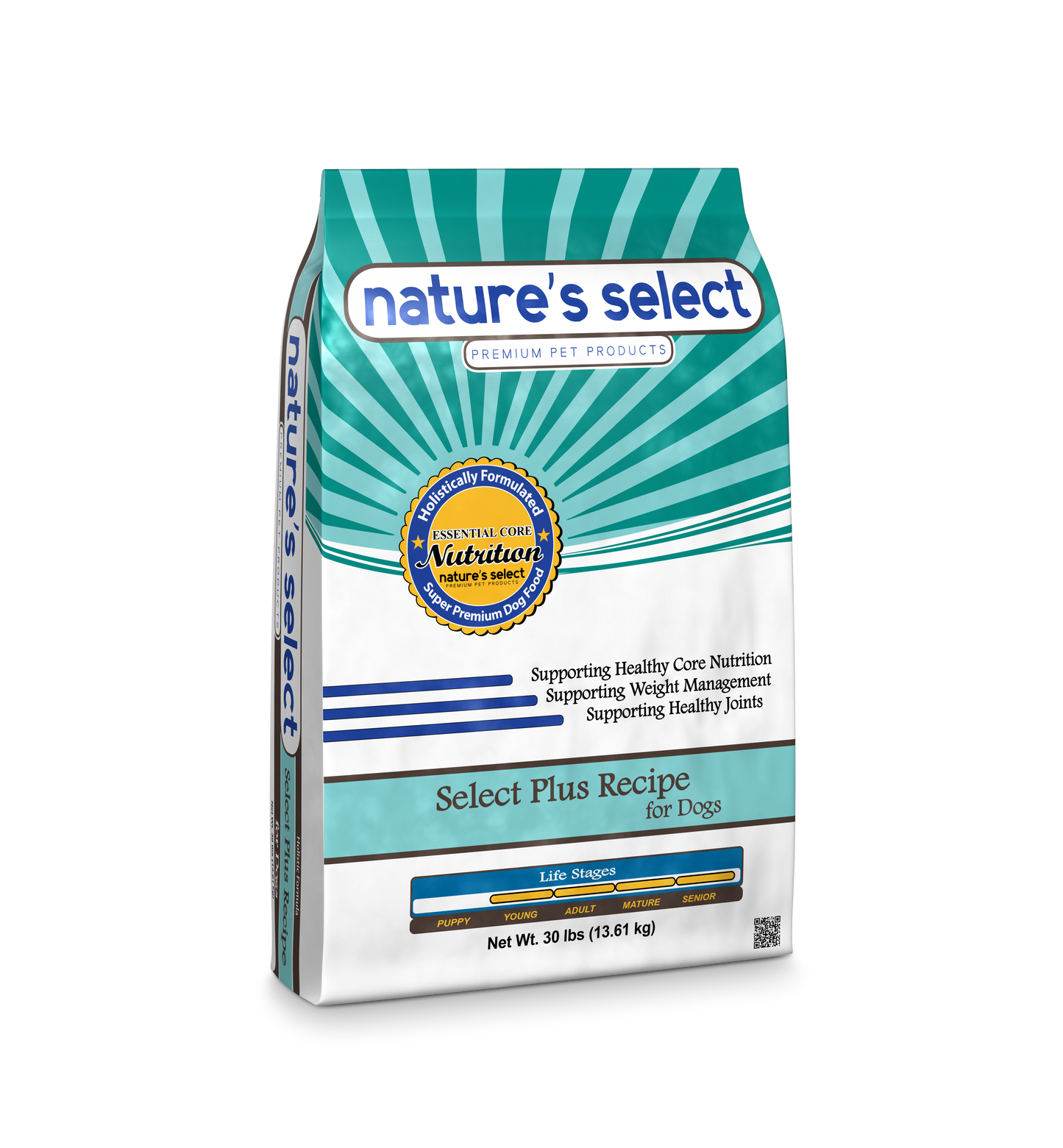 Nature's Select Plus Recipe - Chicken w/Glucosamine, Dry Dog Food for Adults