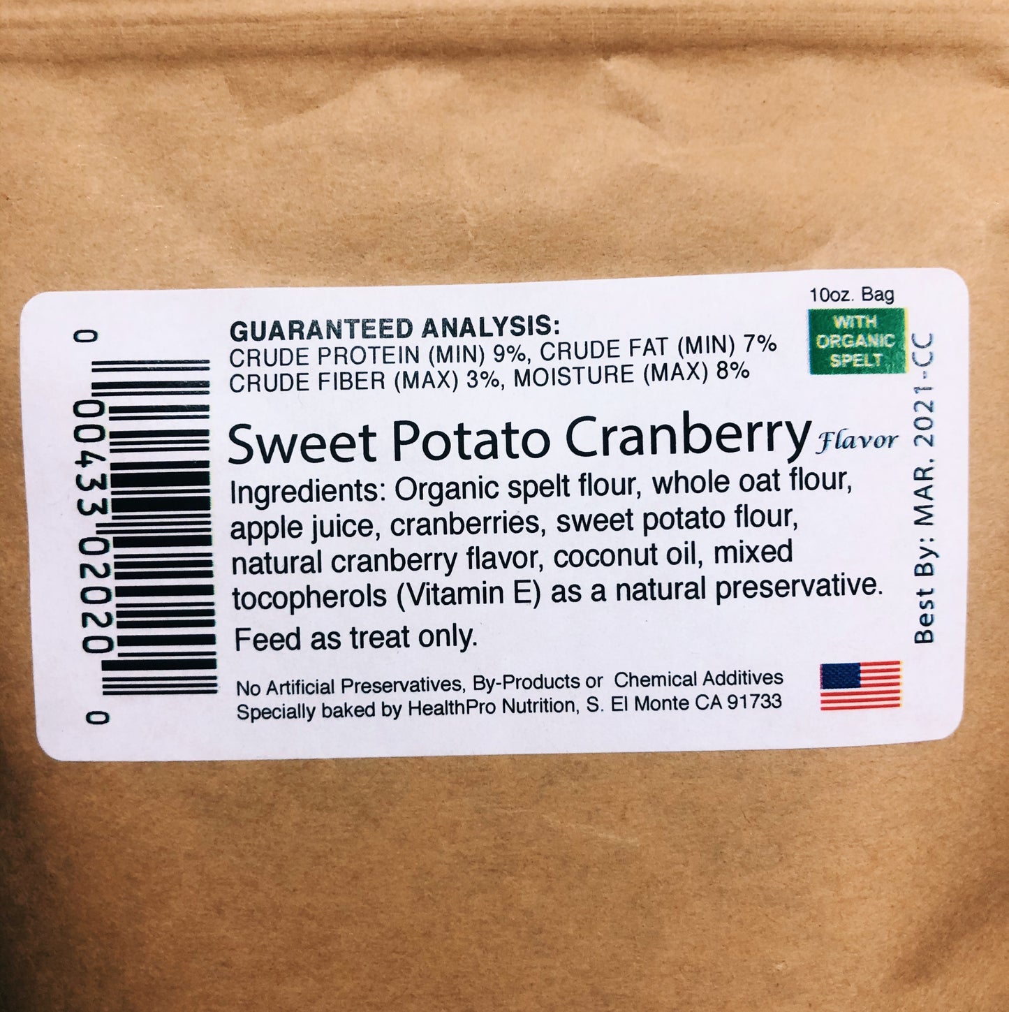 Sweet Potato Cranberry Cookies