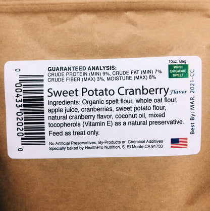 Sweet Potato Cranberry Cookies