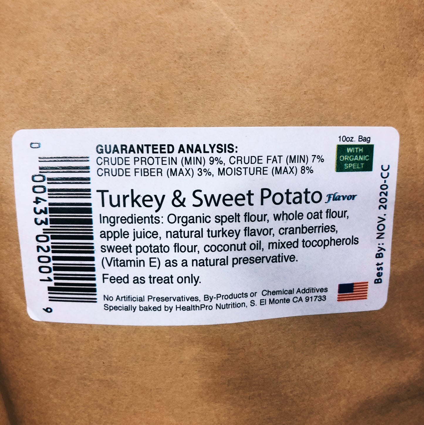 Turkey Sweet Potato Cookies