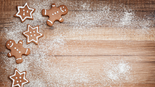 DIY Gingerbread Dog Cookies