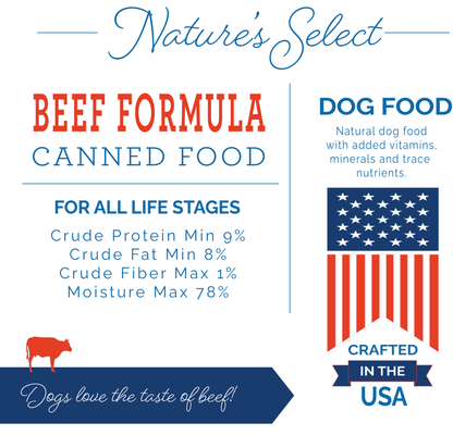 Nature's Select - Canned Food Variety Pack for Dogs