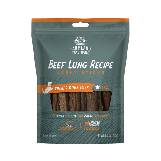 Simple Snacks Beef Lung Jerky Treat Sticks