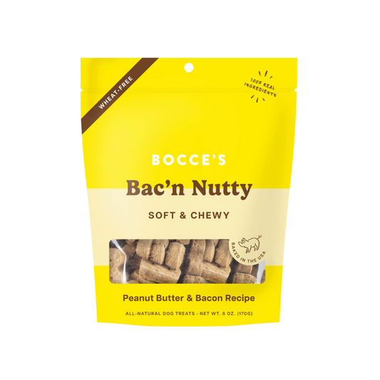 Bac'n Nutty - Peanut Butter & Bacon Soft & Chewy Treats