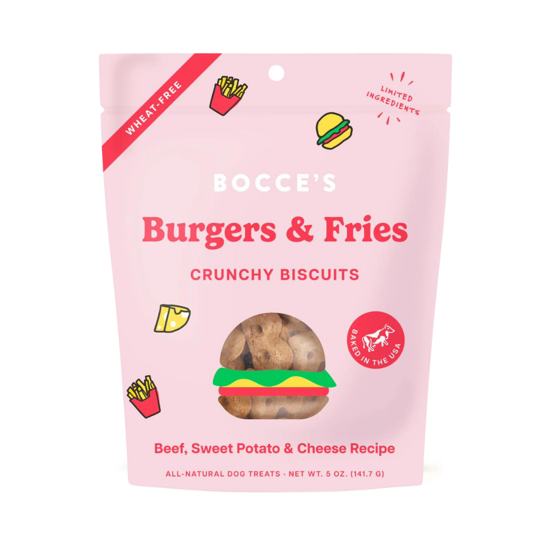 Burgers & Fries Biscuit - Dog Treats