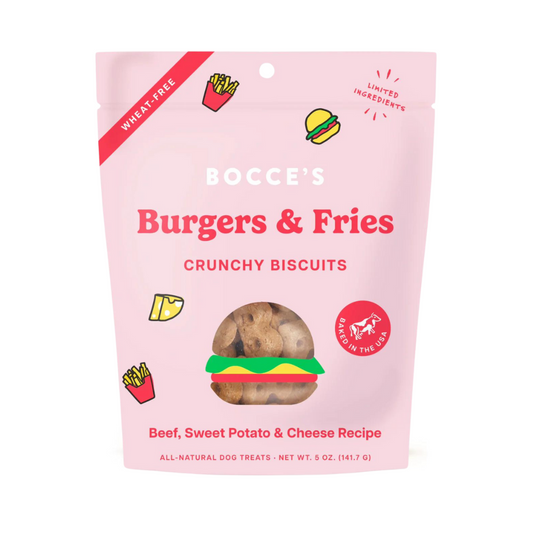 Burgers & Fries Biscuit - Dog Treats