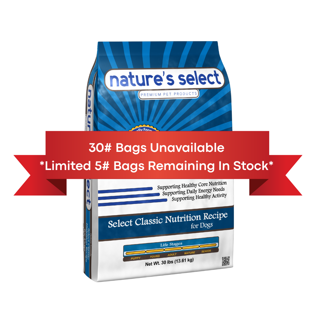 Nature's Select Classic Recipe - Chicken & Rice, Dry Dog Food for All Life Stages