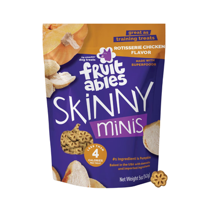 Skinny Minis Rotisserie Chicken Chewy Dog Treats