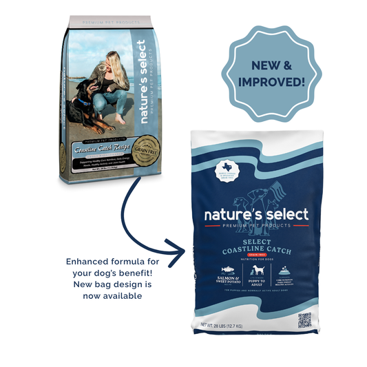 Nature's Select Coastline Catch Recipe - Grain Free Fish, Dry Dog Food for Adults