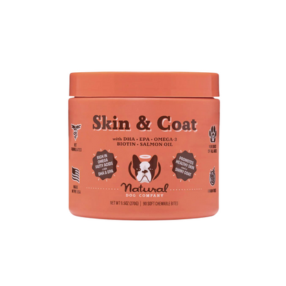 Skin & Coat Supplement for Dogs (90 chews)