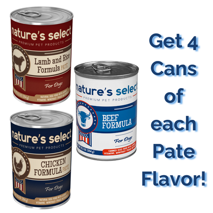 Nature's Select - Canned Food Variety Pack for Dogs