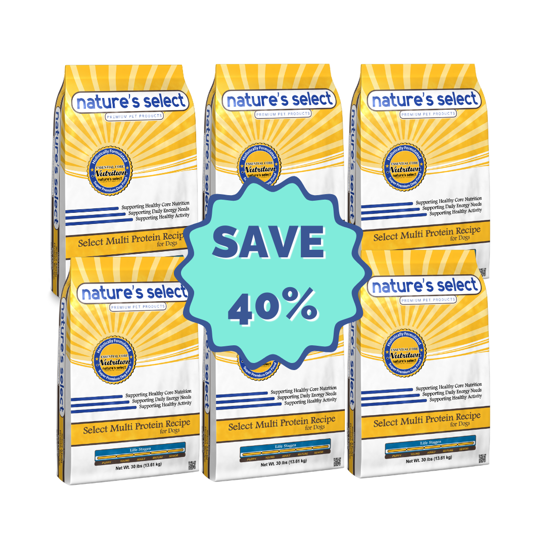 Nature's Select Multi Protein Recipe - Beef, Chicken & Pork, Dry Dog Food for All Life Stages