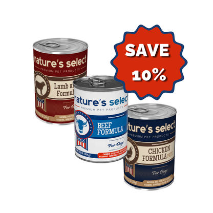 Nature's Select - Canned Food Variety Pack for Dogs