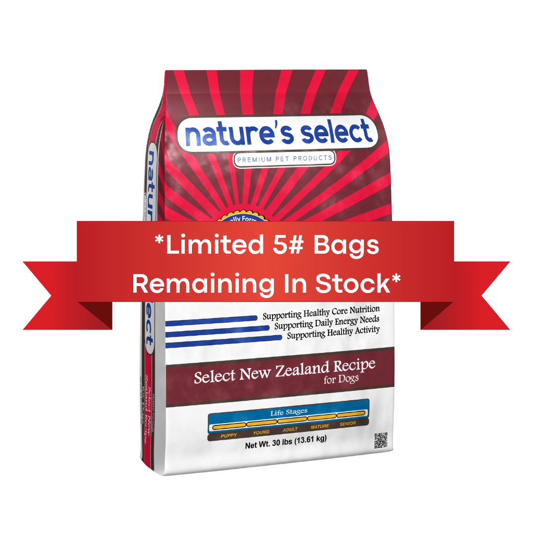 Nature's Select New Zealand Recipe - Lamb & Rice, Dry Dog Food for All Life Stages