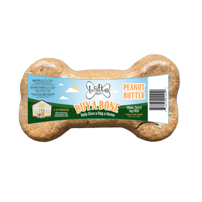 The Lazy Dog Mega Cookie Bone - Peanut Butter Dog Treat