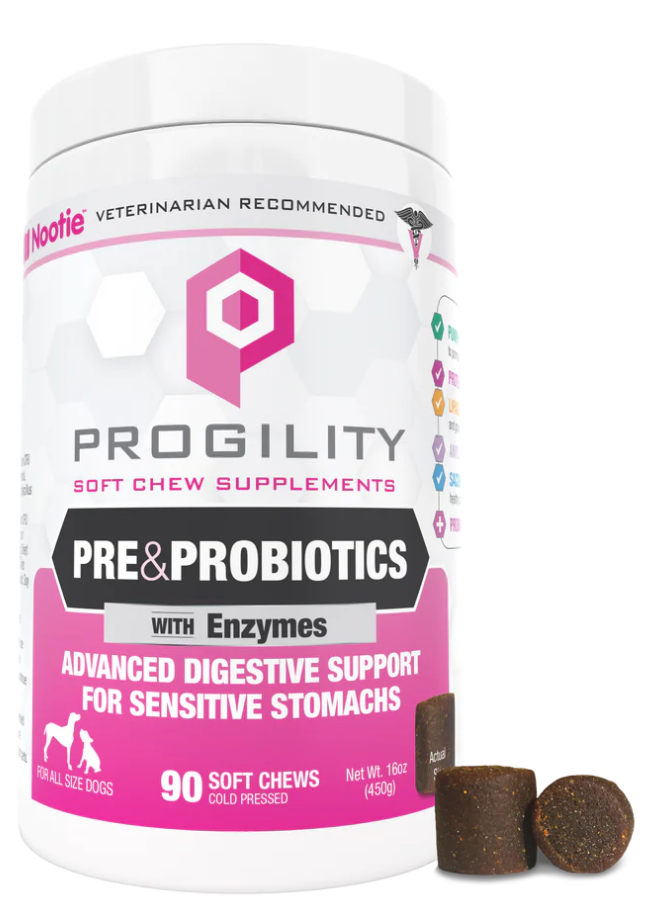 Progility Pre & Probiotics Soft Chew Supplements