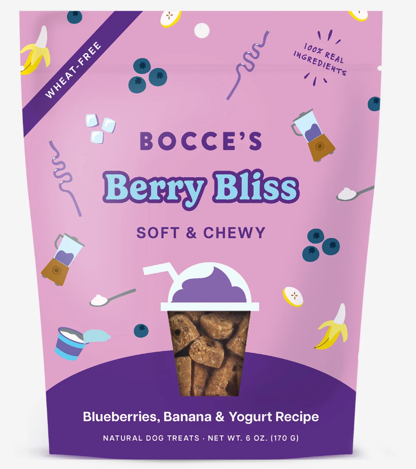 Berry Bliss - Blueberries, Banana & Yogurt Recipe - Soft & Chewy