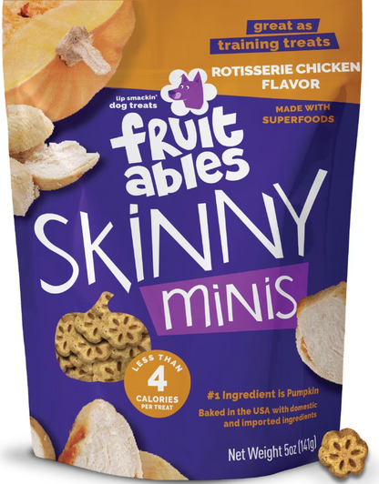 Skinny Minis Rotisserie Chicken Chewy Dog Treats