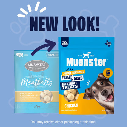 Freeze Dried Chicken Meatballs