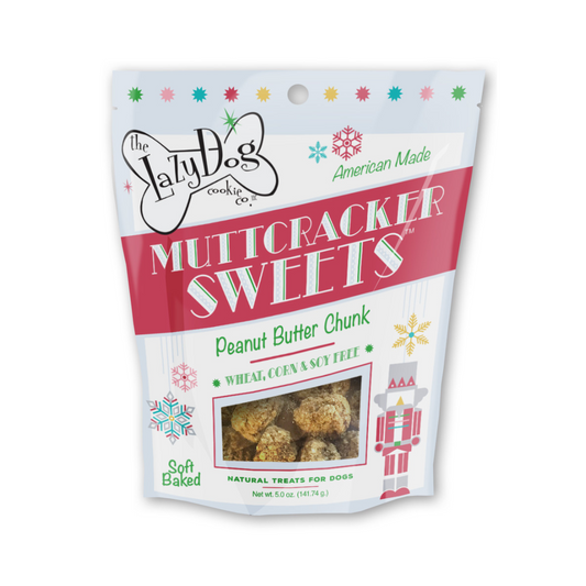 Muttcracker Sweets - Peanut Butter Chunk Dog Treats